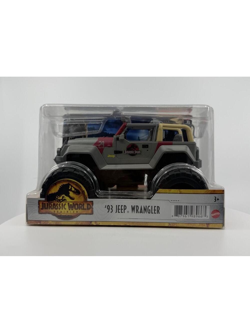 Matchbox Jurassic World 93 Jeep Wrangler 1:24 Scale Die-Cast Metal 2021